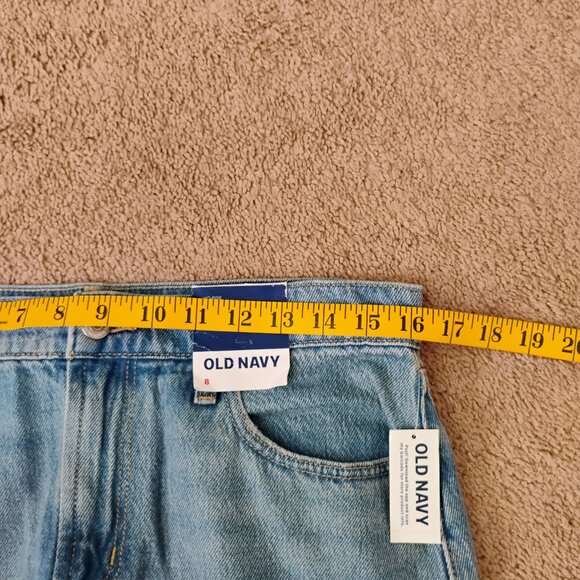 Woman's Old Navy New Jean Skirt Size 8 - Picture 6 of 9